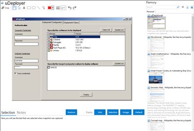 uDeployer - Flamory bookmarks and screenshots