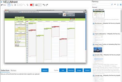 VELUMrent - Flamory bookmarks and screenshots