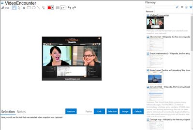 VideoEncounter - Flamory bookmarks and screenshots