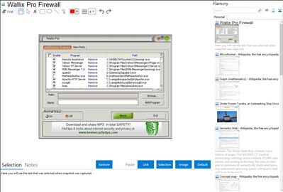Wallix Pro Firewall - Flamory bookmarks and screenshots
