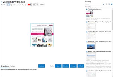 WeddingInviteLove - Flamory bookmarks and screenshots