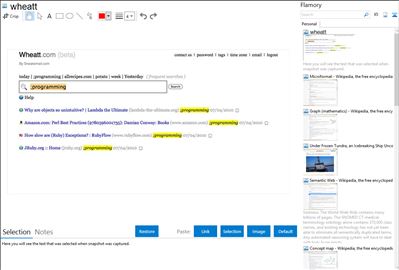 wheatt - Flamory bookmarks and screenshots
