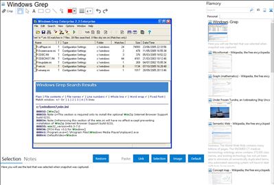 Windows Grep - Flamory bookmarks and screenshots