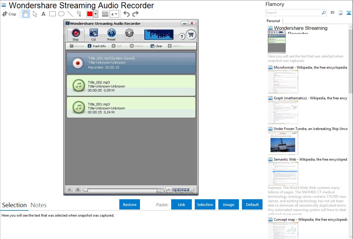 wondershare streaming audio recorder download