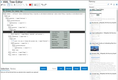 XML Tree Editor - Flamory bookmarks and screenshots